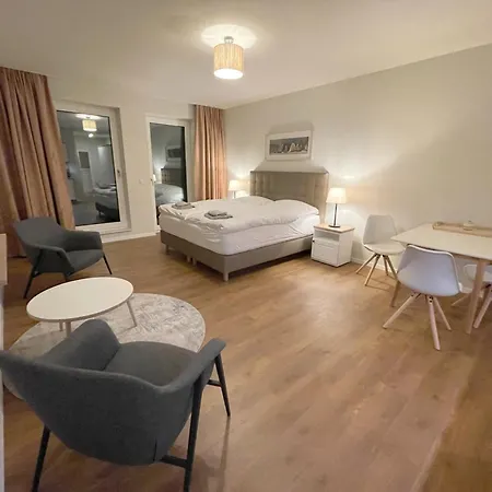 Studio-appartement Mit Meerblick Im Baltic Lagoon Fuhlendorf